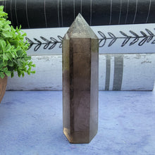 Load image into Gallery viewer, Smoky Quartz Tower "J"