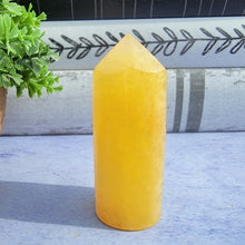 Load image into Gallery viewer, Yellow Fluorite Tower "I"
