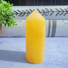 Load image into Gallery viewer, Yellow Fluorite Tower "I"