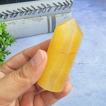 Load image into Gallery viewer, Yellow Fluorite Tower "I"