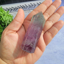 Load image into Gallery viewer, Bi-Color Fluorite Tower "I"