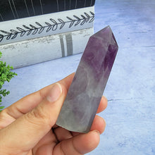 Load image into Gallery viewer, Bi-Color Fluorite Tower "H"