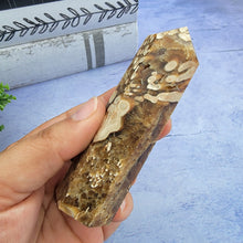Load image into Gallery viewer, Amber Calcite Tower "I"