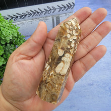 Load image into Gallery viewer, Amber Calcite Tower "I"