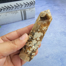 Load image into Gallery viewer, Amber Calcite Tower "A"