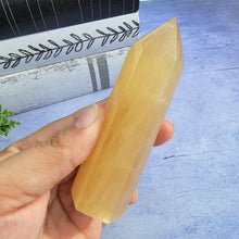 Load image into Gallery viewer, Honey Calcite Tower "M"