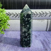 Load image into Gallery viewer, Moss Agate Tower "D"