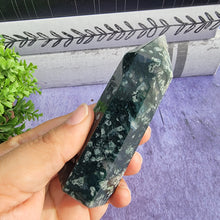 Load image into Gallery viewer, Moss Agate Tower "D"