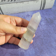 Load image into Gallery viewer, Yttrium Fluorite Tower "H"