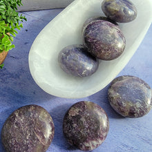 Load image into Gallery viewer, Lepidolite Palm Stones
