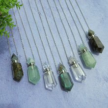 Load image into Gallery viewer, Crystal Vial Necklace