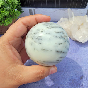 Dendritic Agate Sphere "B"