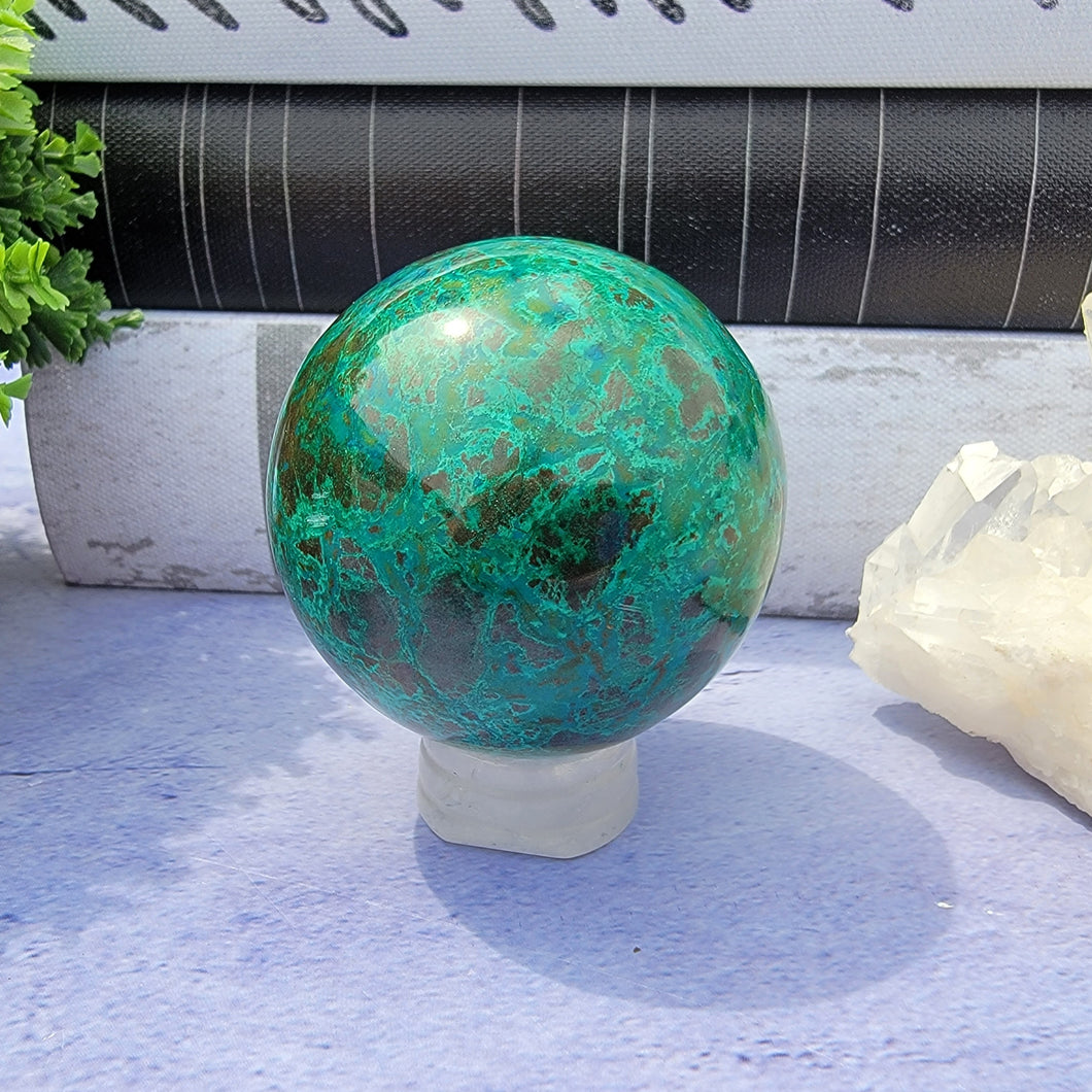 Chrysocolla Sphere 