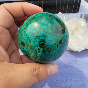 Chrysocolla Sphere "D"