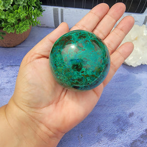 Chrysocolla Sphere "D"