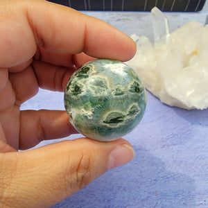 Ocean Jasper Sphere "N"