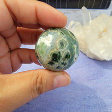 Load image into Gallery viewer, Ocean Jasper Sphere &quot;N&quot;