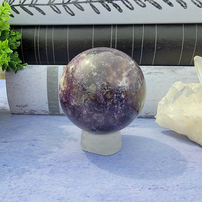 Lepidolite Sphere 