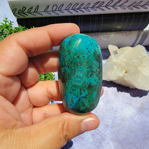 Chrysocolla Palm Stone "B"