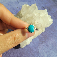 Load image into Gallery viewer, Turquoise Ring - Size 5 (ACG Ring Design)