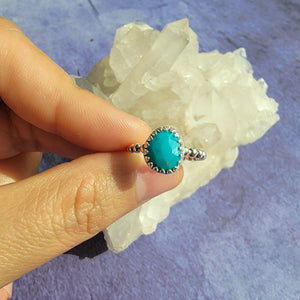 Turquoise Ring - Size 5 (ACG Ring Design)