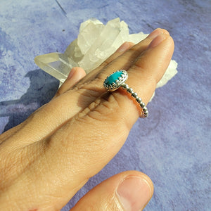 Turquoise Ring - Size 5 (ACG Ring Design)