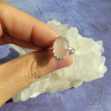 Load image into Gallery viewer, Rose Quartz Ring - Size 5 (ACG Ring Design)