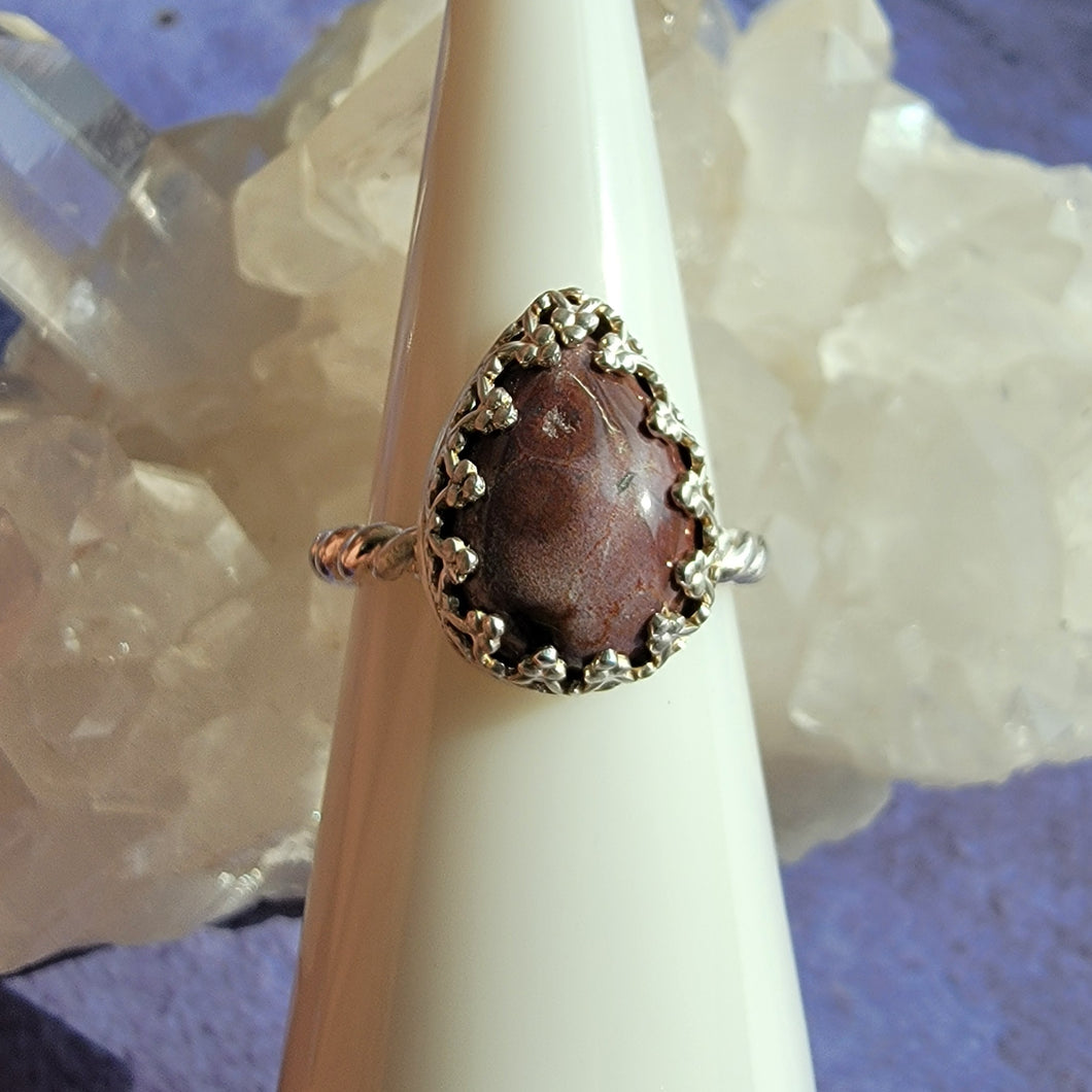 Ocean Jasper Ring - Size 7 (ACG Ring Design)