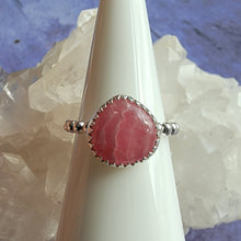 Load image into Gallery viewer, Rhodochrosite Ring - Size 7 (ACG Ring Design)