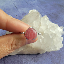 Load image into Gallery viewer, Rhodochrosite Ring - Size 7 (ACG Ring Design)