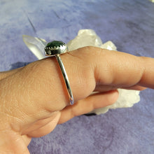 Load image into Gallery viewer, Moss Agate Ring - Size 9 (ACG Ring Design)