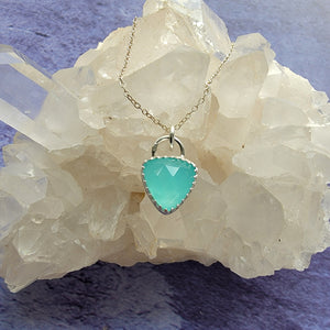 Aqua Chalcedony Pendant (ACG Pendant Design)