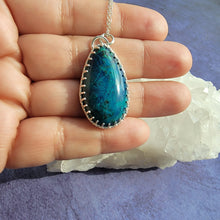 Load image into Gallery viewer, Chrysocolla Pendant (ACG Pendant Design)