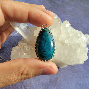 Chrysocolla Pendant (ACG Pendant Design)