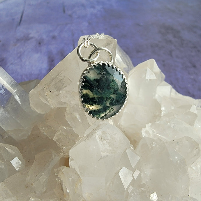 Moss Agate Pendant (ACG Pendant Design)