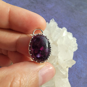 Lepidolite Pendant (ACG Pendant Design)