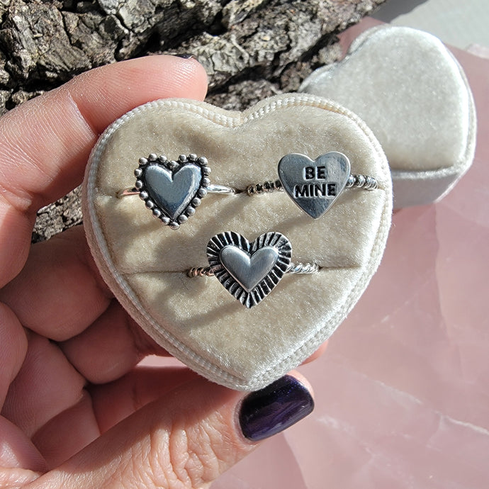 Customizable Heart Ring