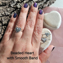 Load image into Gallery viewer, Customizable Heart Ring