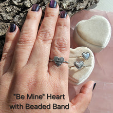 Load image into Gallery viewer, Customizable Heart Ring