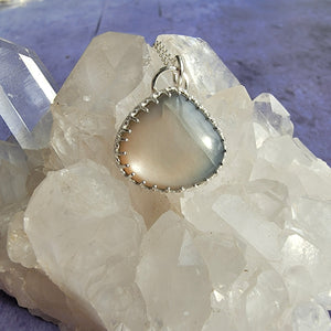 Gray Moonstone Pendant (ACG Pendant Design)