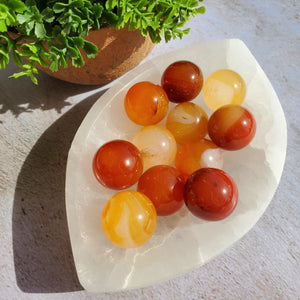 Carnelian Mini Spheres