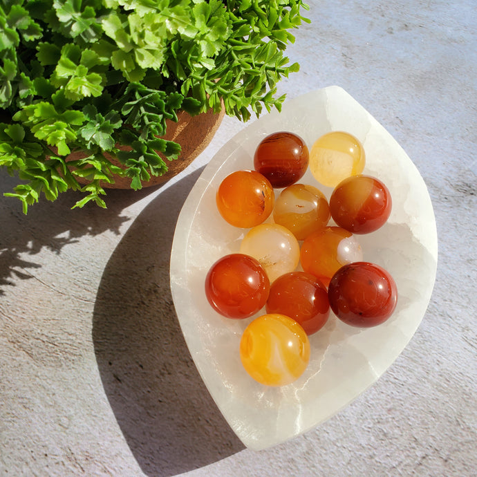 Carnelian Mini Spheres