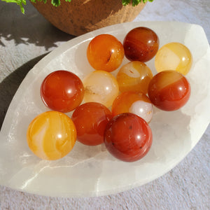 Carnelian Mini Spheres