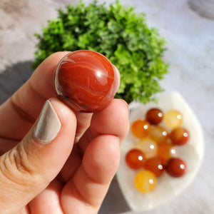 Carnelian Mini Spheres