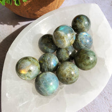 Load image into Gallery viewer, Labradorite Mini Spheres