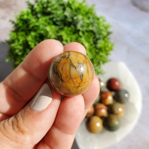 Cherry Creek Jasper Mini Spheres