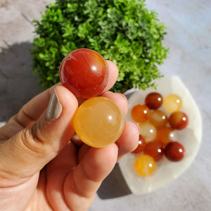 Carnelian Mini Spheres