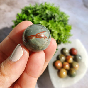 Cherry Creek Jasper Mini Spheres