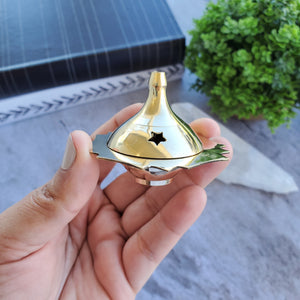 Brass Burner with Free Incense Cones (#1)