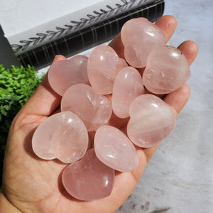 Rose Quartz Hearts